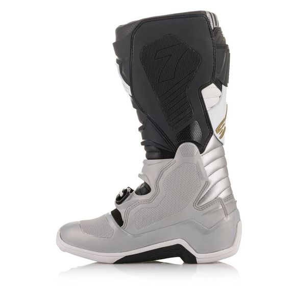 Bottes cross Alpinestars TECH 7 - BLACK SILVER WHITE GOLD 2024 - Noir / GrisRef : AP11735