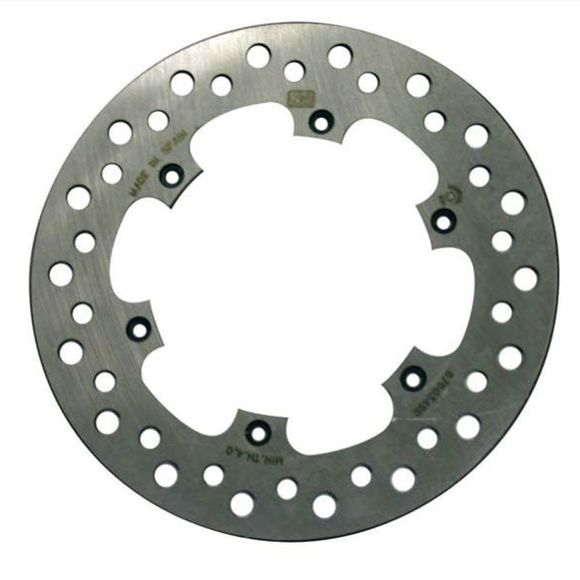 Round Braking front or rear brake disc (depending on model)Ref: HO21FI