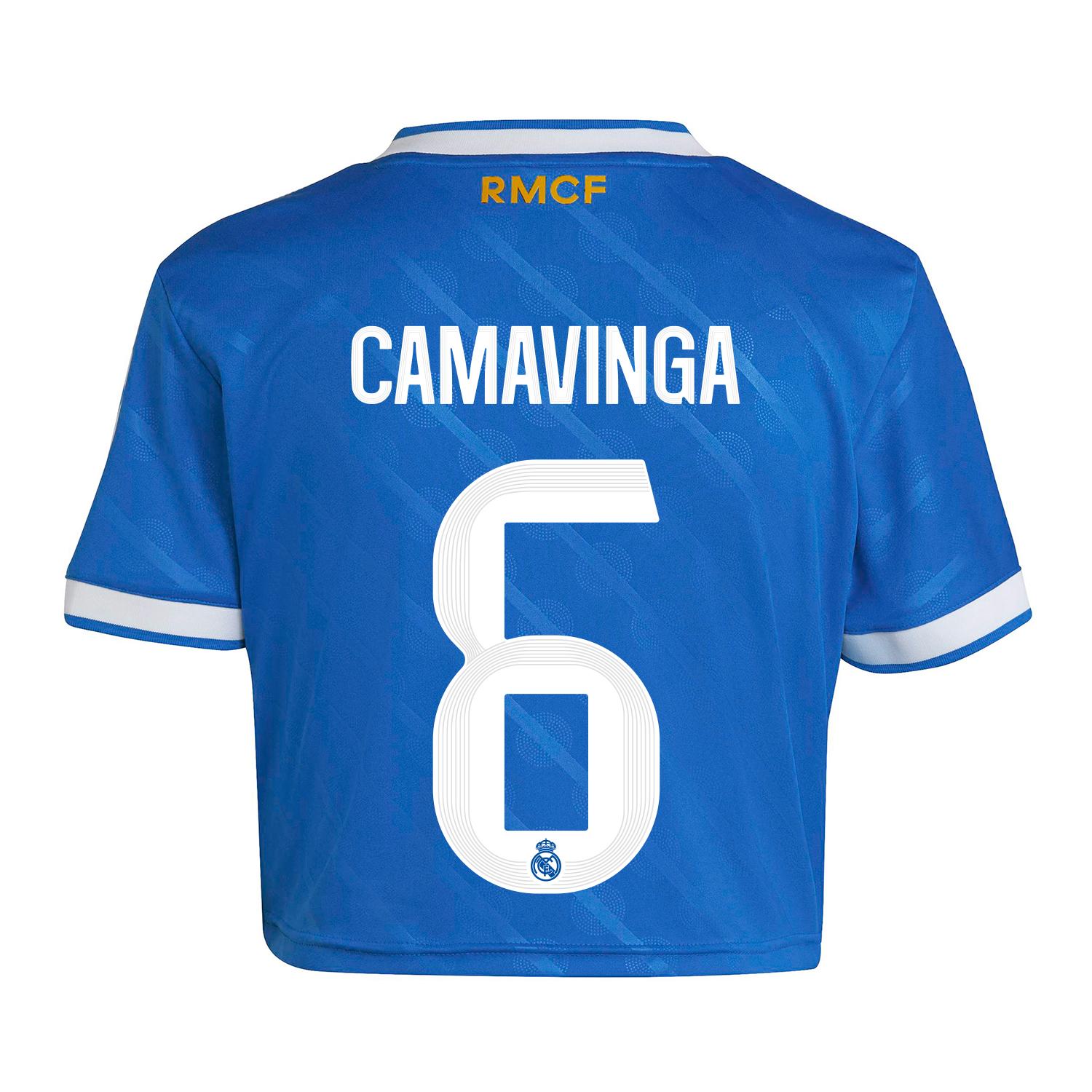 Womens Third Crop Shirt 25/26 Blue