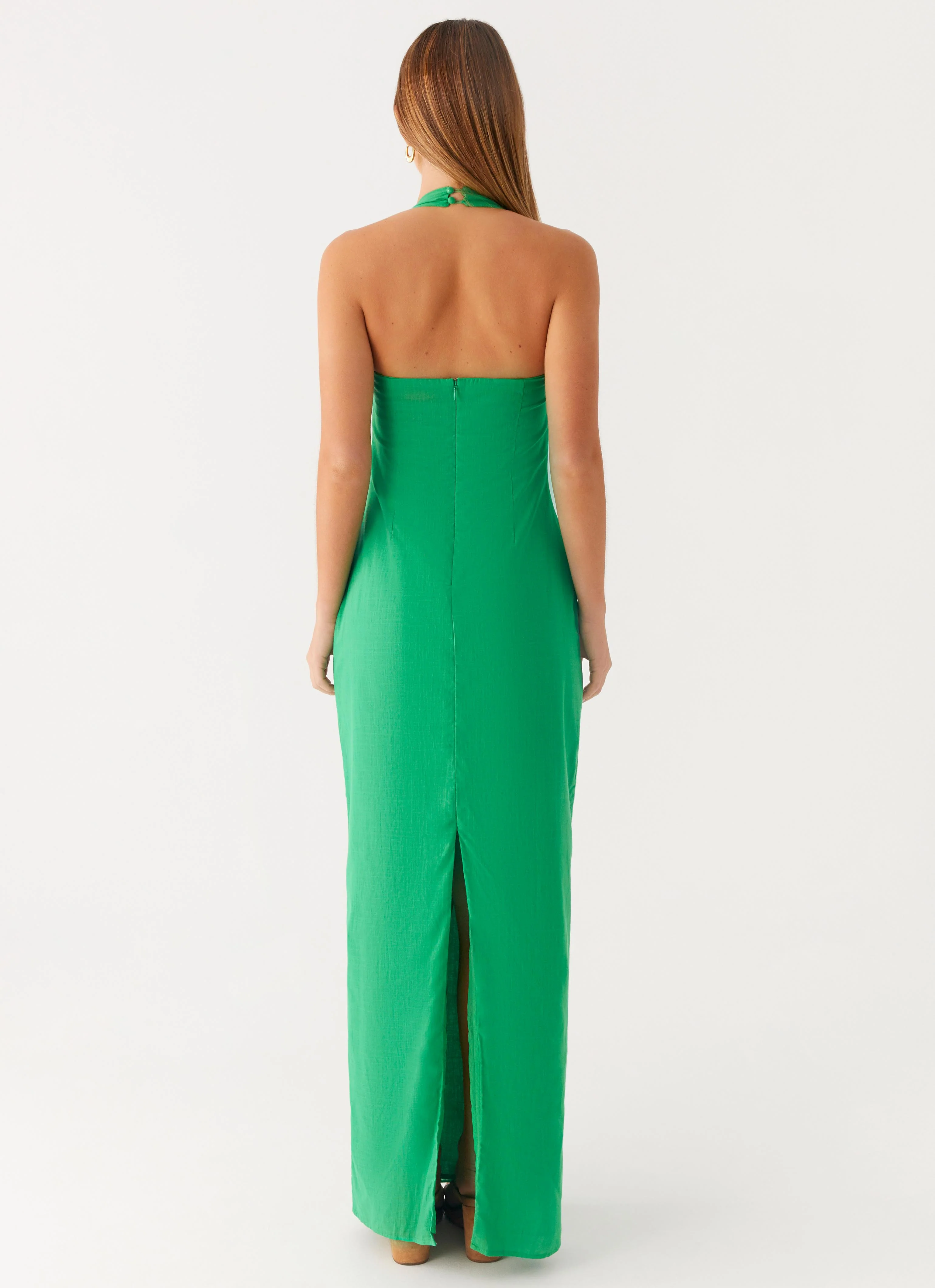 Allyse Cotton Maxi Dress - Cactus