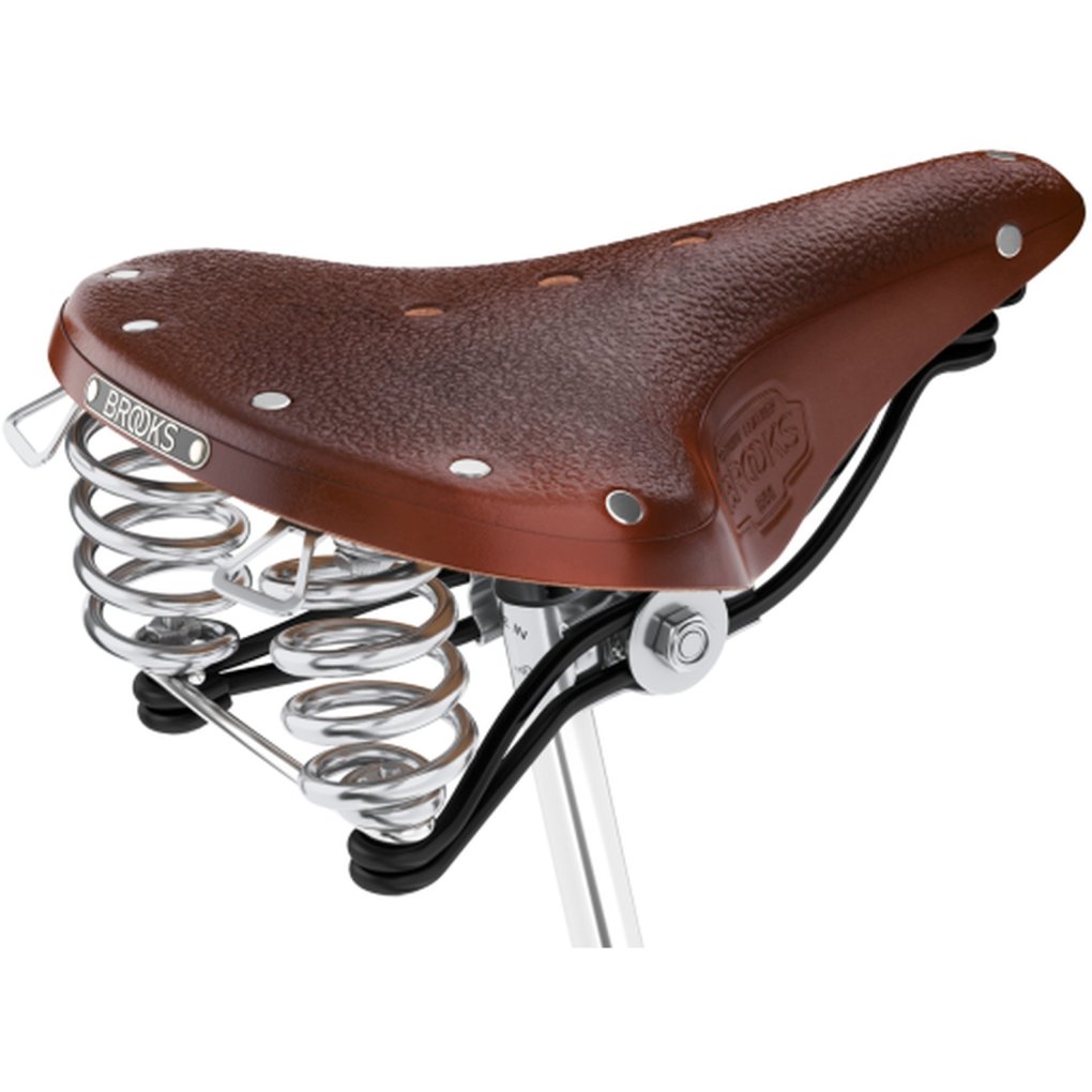 Brooks B66 Bend Leather Saddle - brown