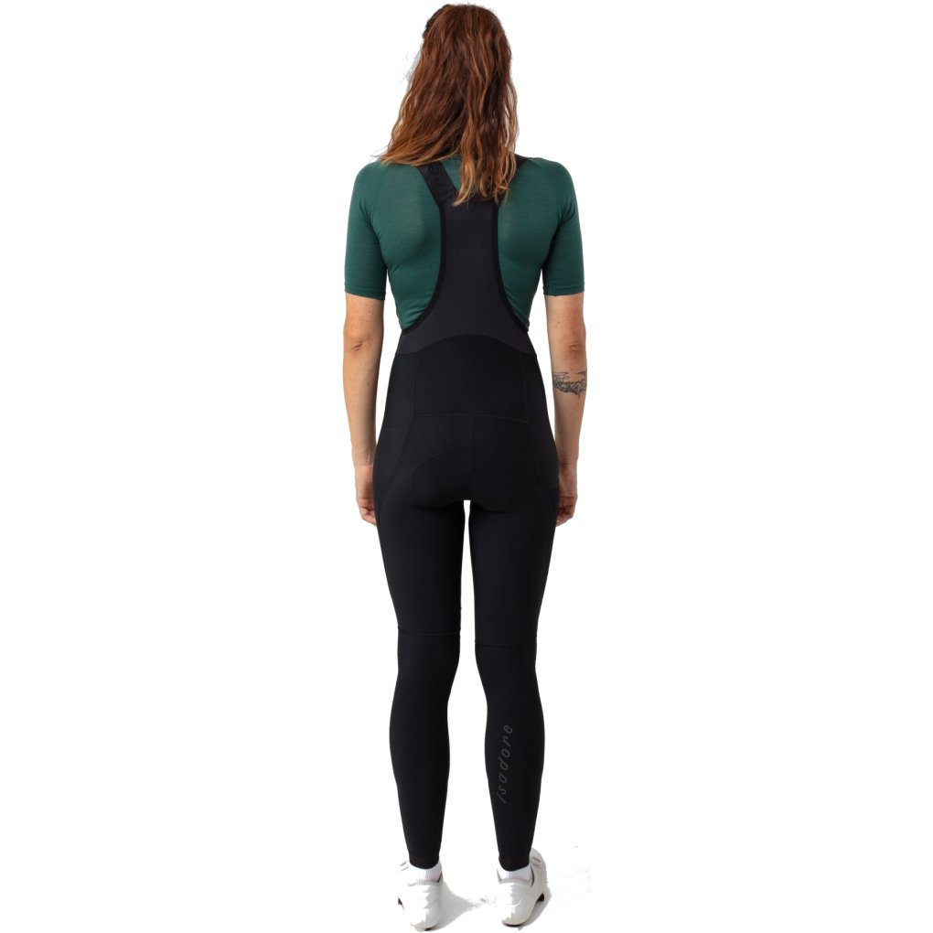 Isadore Signature Thermal Bibtights Women - Black