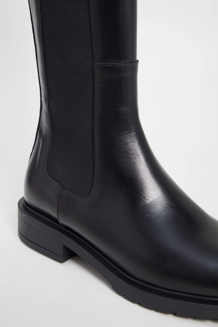 High boots - BLACK
