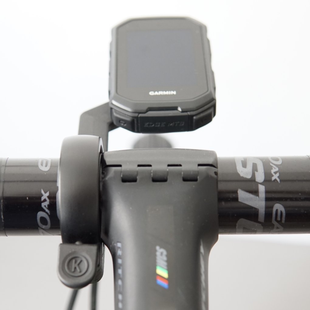 Bikemachine Garmin/Wahoo Mount with Knog Oi Bell - Left