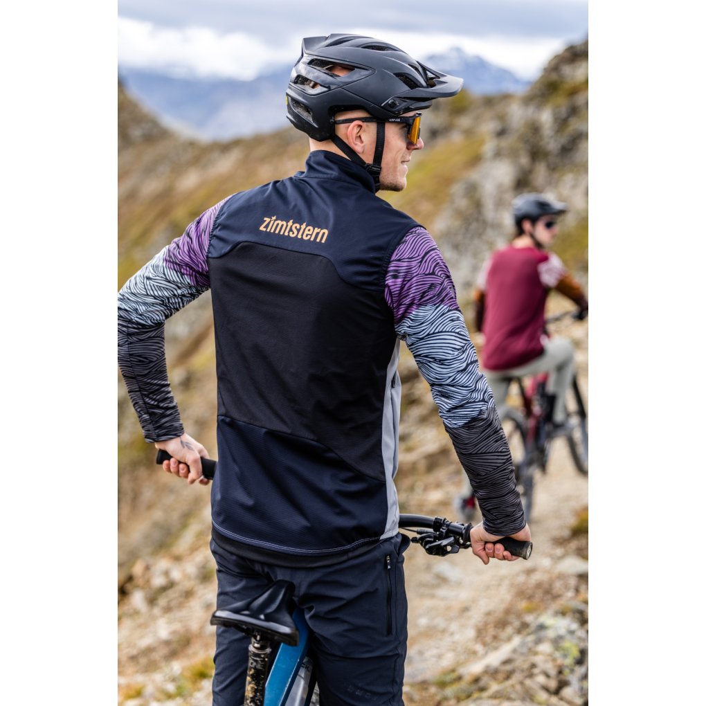Zimtstern Trailstar Light Vest Men - Glacier Grey/Pirate Black