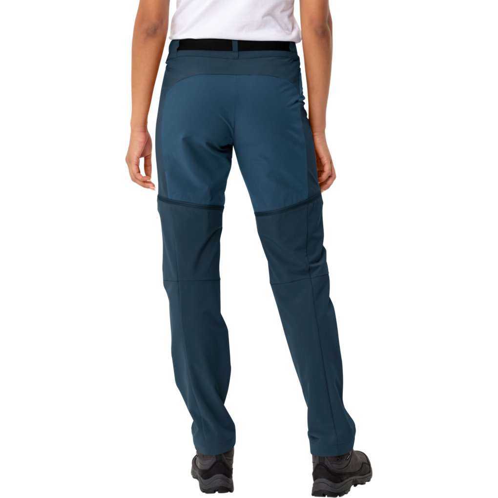 Vaude Elope Zip-Off Pants Women - dark sea