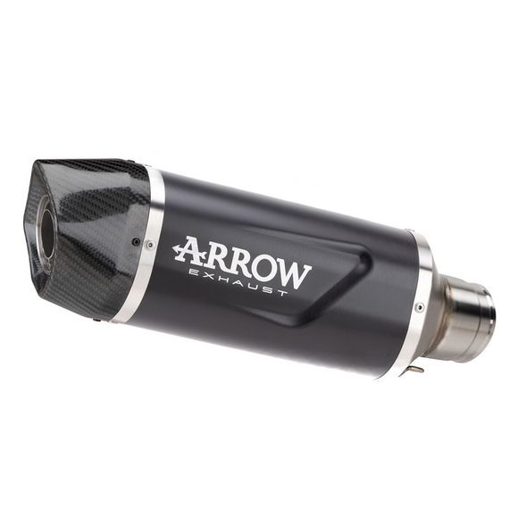Silencieux Arrow indy race Alu Dark embout carbone - NoirRef : AW0363 / 71915AKN