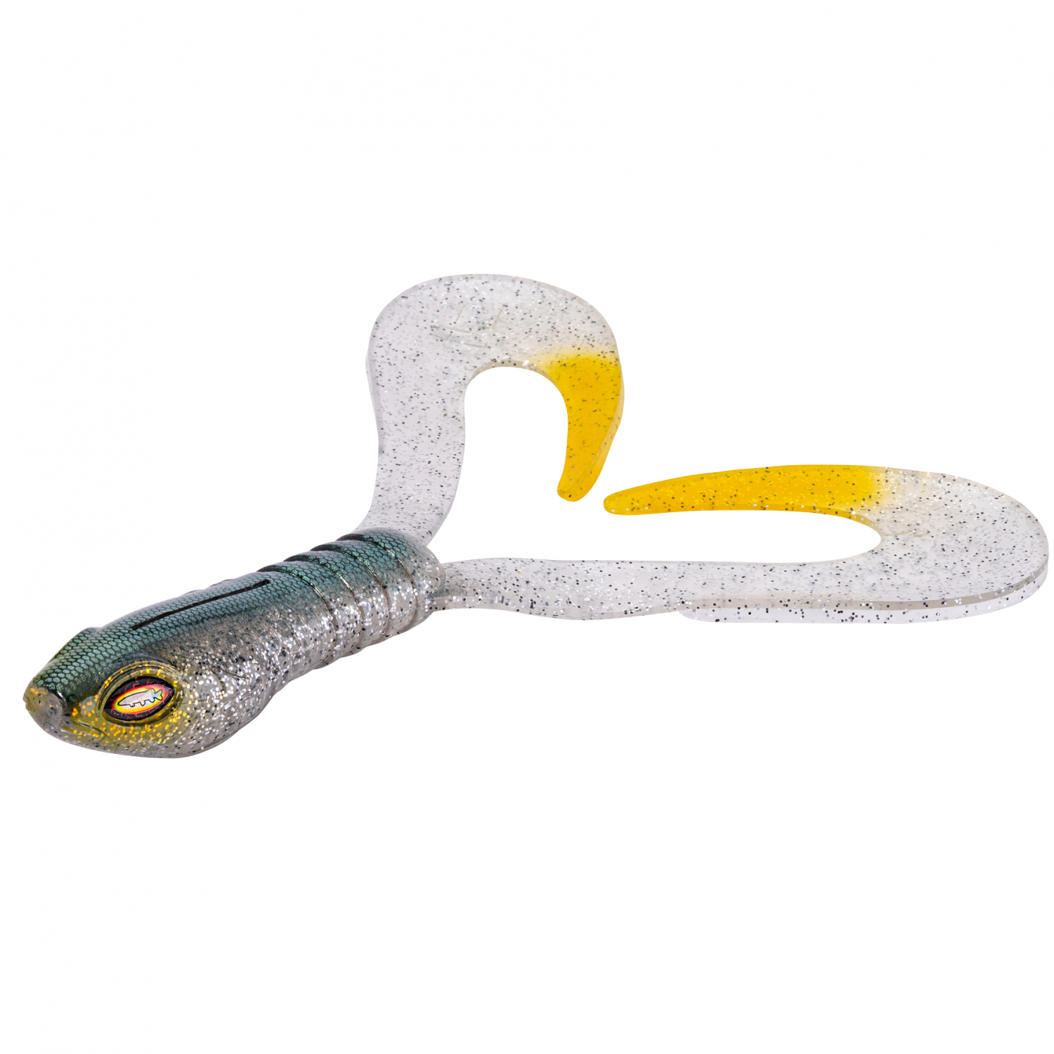 Iron Claw Turbo X-Tail (Transparent Glitter, 12 cm)