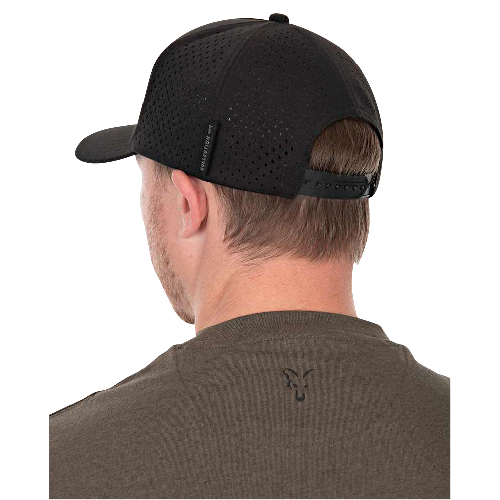 Fox Collection Baseball Cap (Black\/Orange)