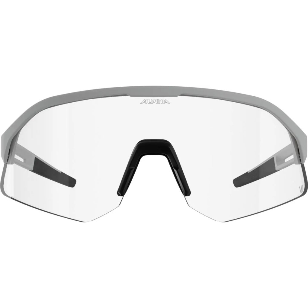 Alpina Sonic HR M V Glasses - white matt/Varioflex