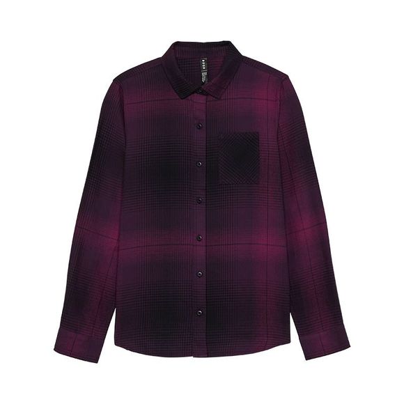 Fox traildust flannel shirt for women - redRef: FX5031
