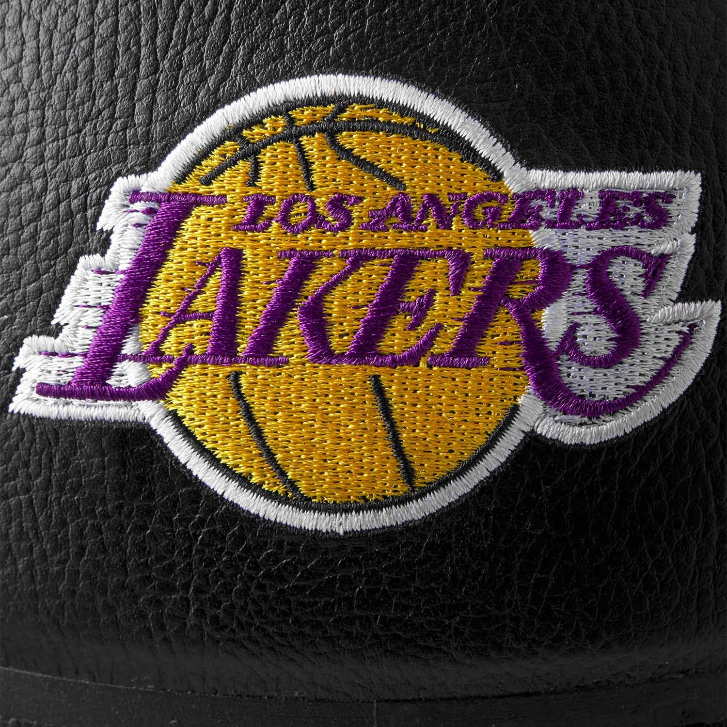 Los Angeles Lakers Premiere Wilson NBA Basketball Black (Size 7)