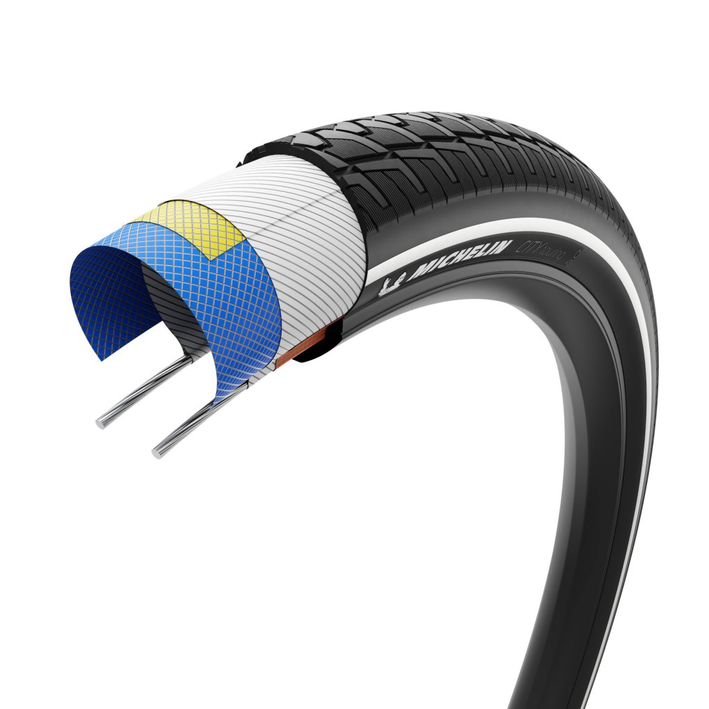 Michelin City Touring Wire Bead Tire - Performance Line | E-25 - 26x2.00