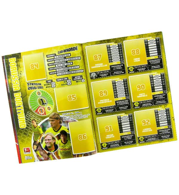 Topps Bundesliga Stickers 2011 / 2012 Album