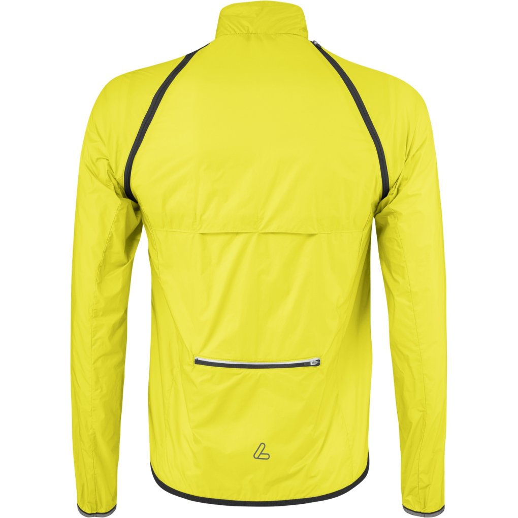 Löffler Windshell Zip-Off Bike Jacket Men - lemon 250