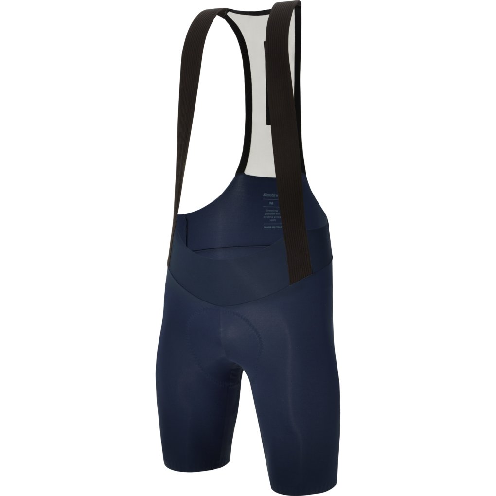 Santini Plush Bibshorts Men 3S1177GITPLUSH - blu nautica