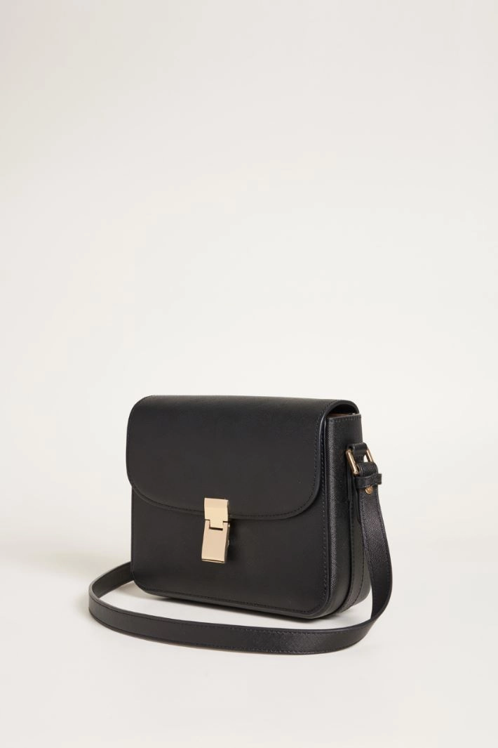 Coated-fabric bag - BLACK