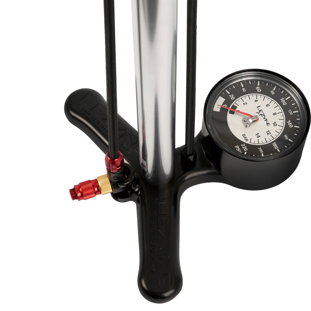 Lezyne CNC Floor Drive 3.5 Floor Pump - silver