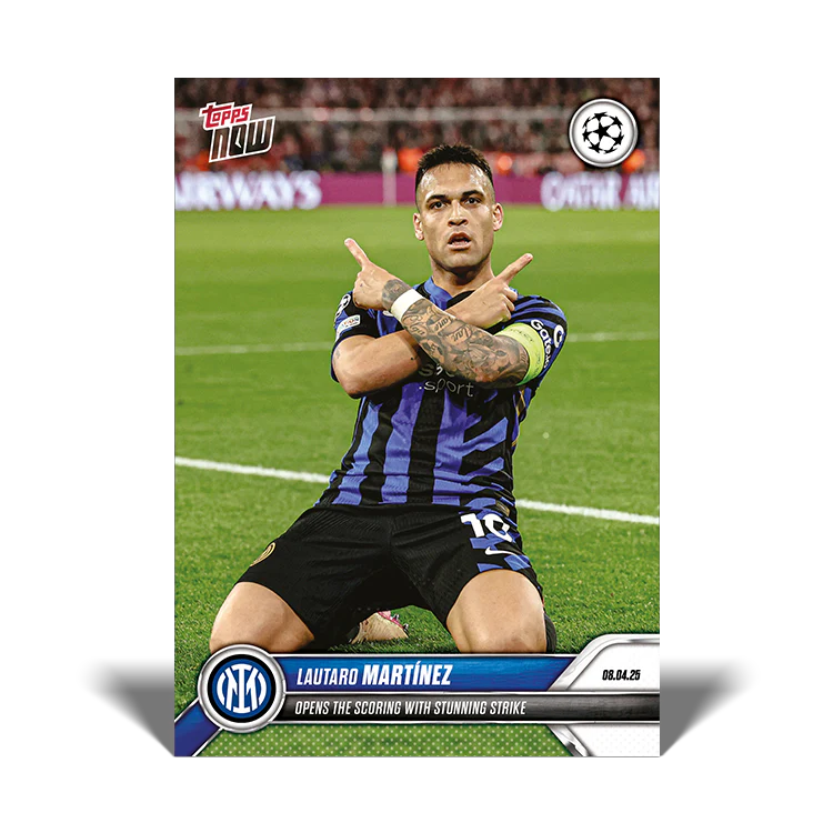 Lautaro Martínez - 2024-25 UCL Topps NOW® - Card 132