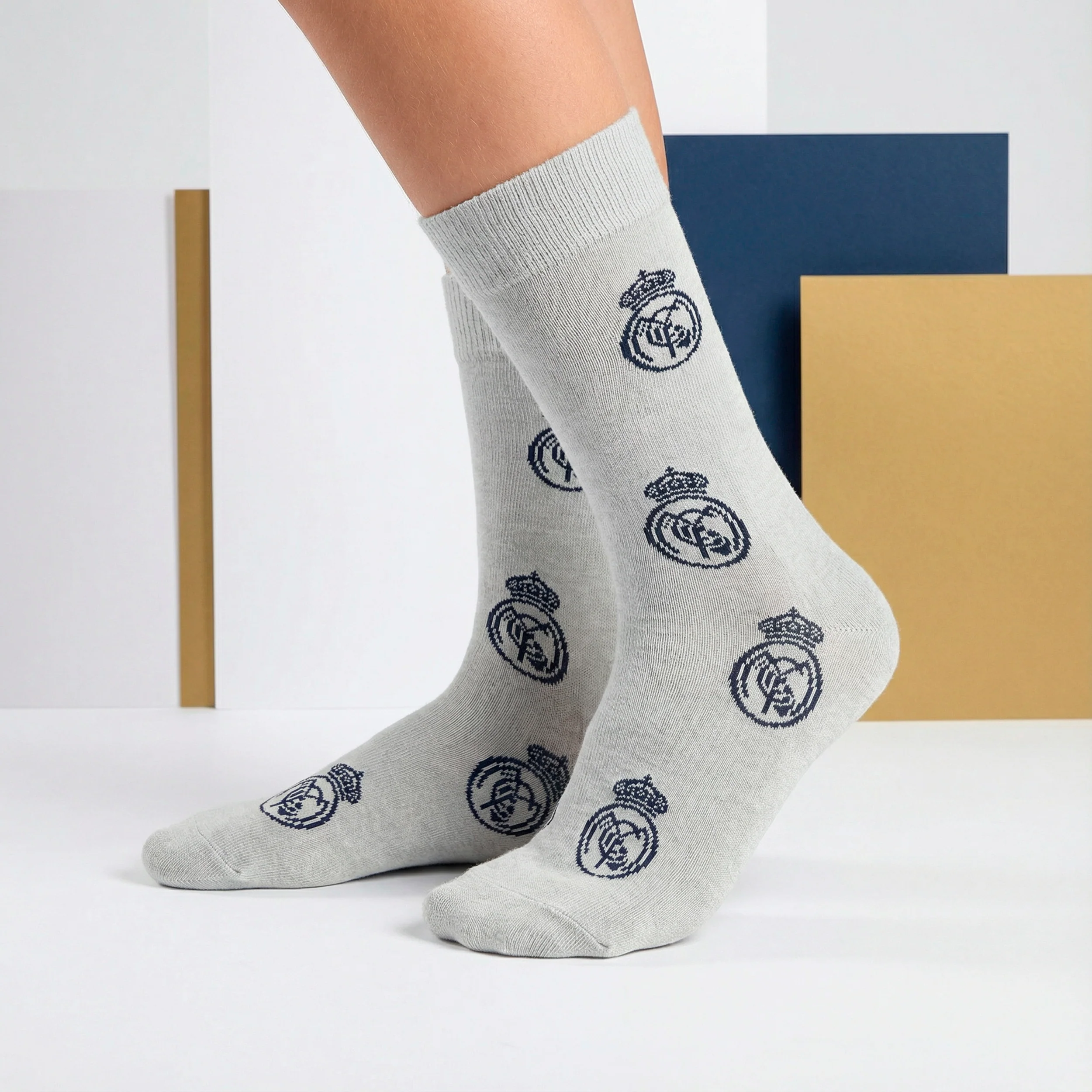 Long Grey Socks
