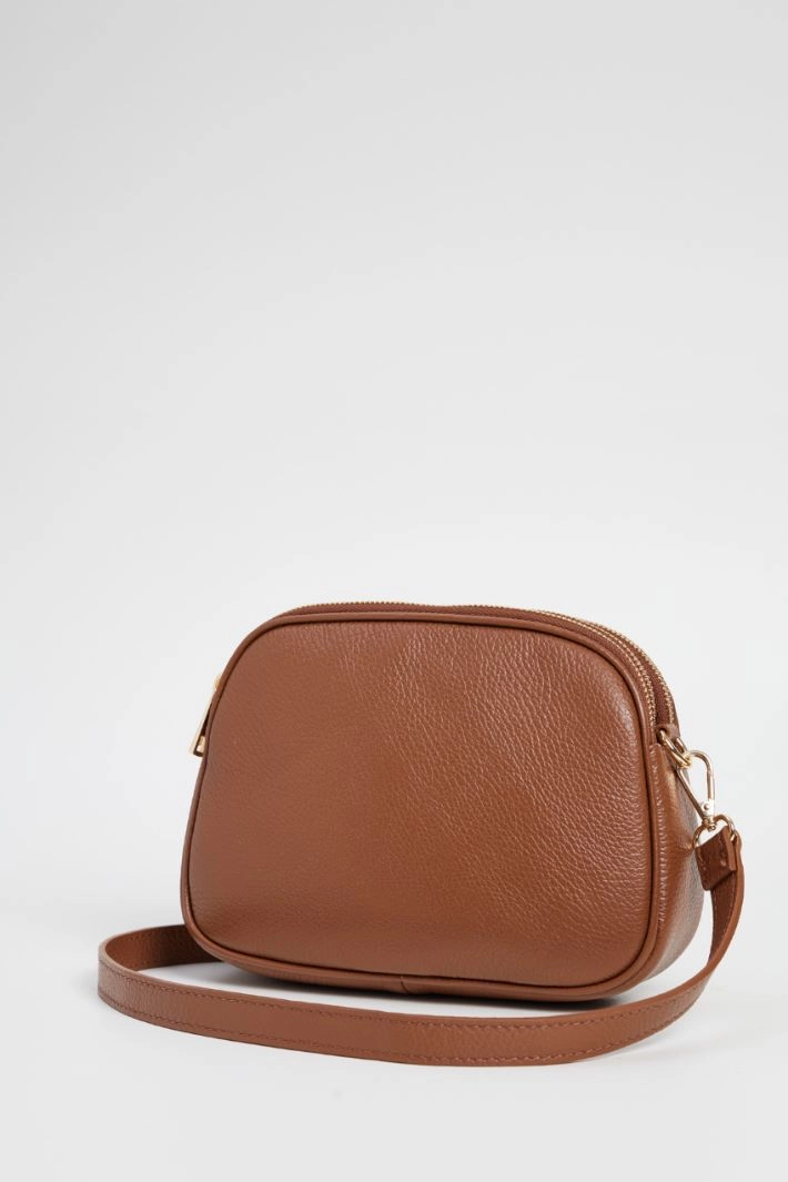 Multi-pocket shoulder bag - LEATHER