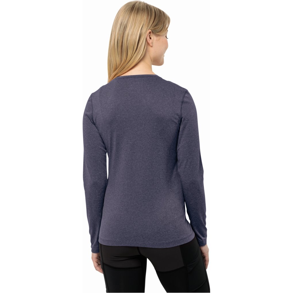 Jack Wolfskin Sky Thermal Longsleeve Women - graphite