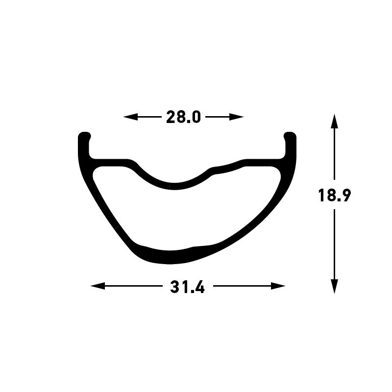 Stan's NoTubes Arch MK4 29 Inch MTB Rim - 28 Hole