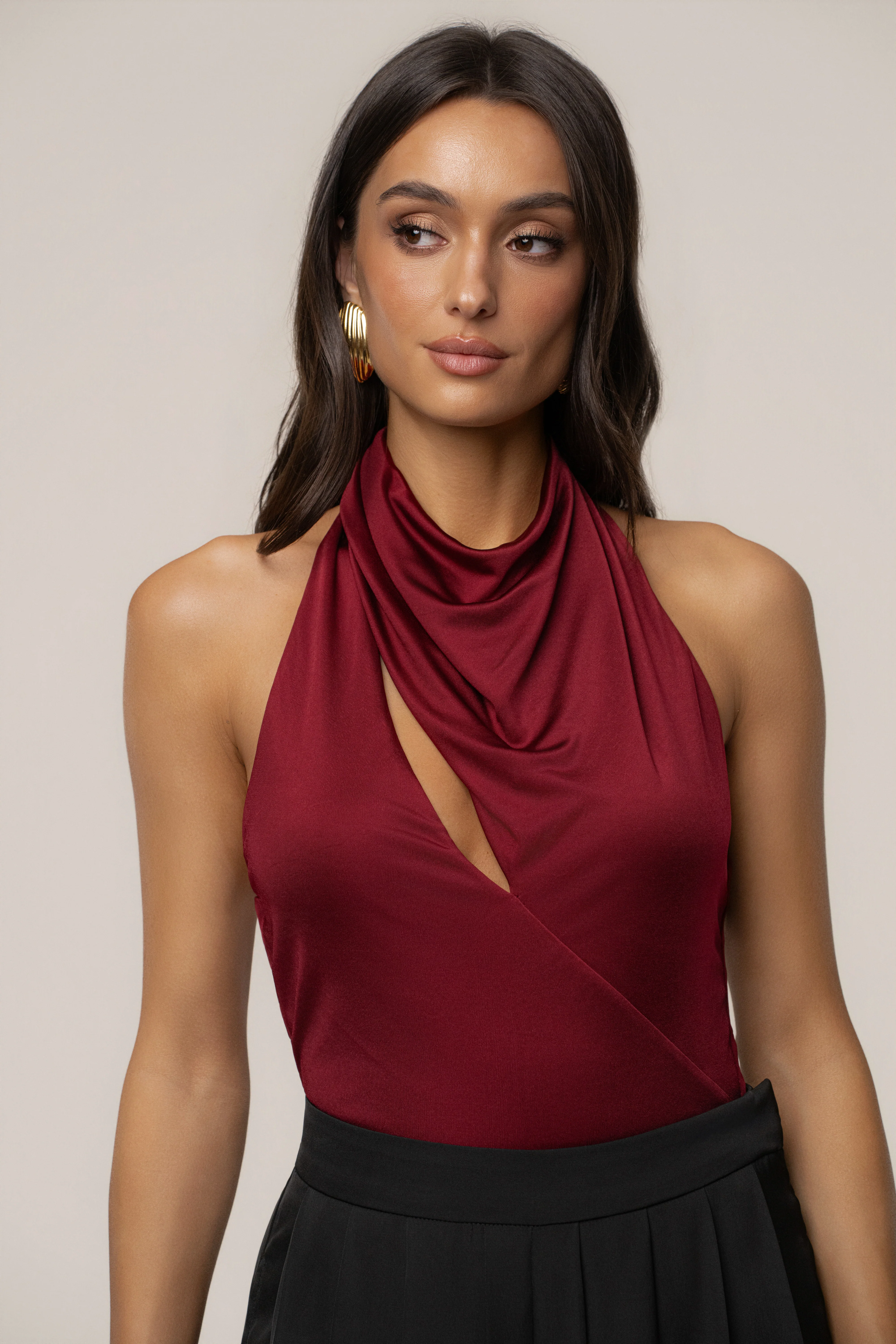 Burgundy Beloved Bodysuit