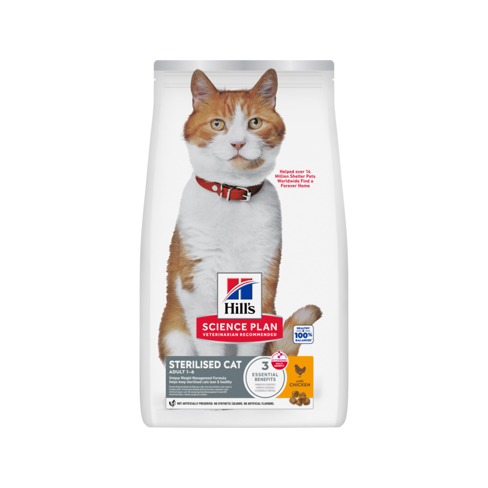 Hill's Science Plan Sterilised Cat - Adult - Chicken - 1.5 kg