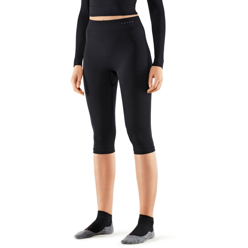 Falke Maximum Warm 3/4 Tights Women - black 3000 (33039)