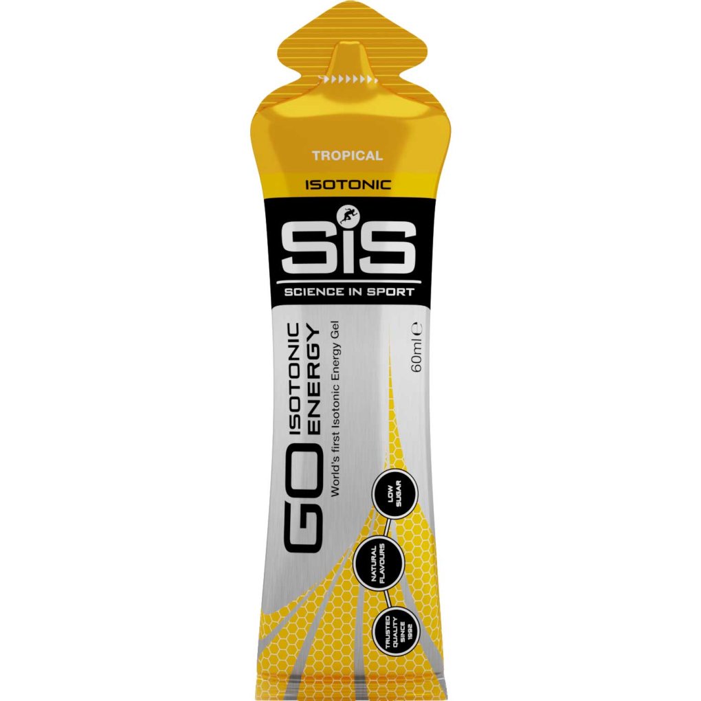 SiS GO Isotonic Energy Gel - Carbohydrate Gel - Best Before 30-AUG-2026 - 30x60ml