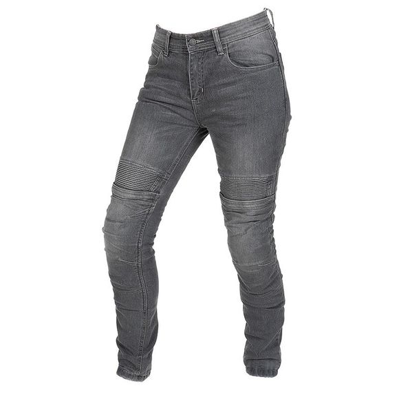 Jean Moto DXR KAPTOR LADY - Slim - GrisRef : DXR0931