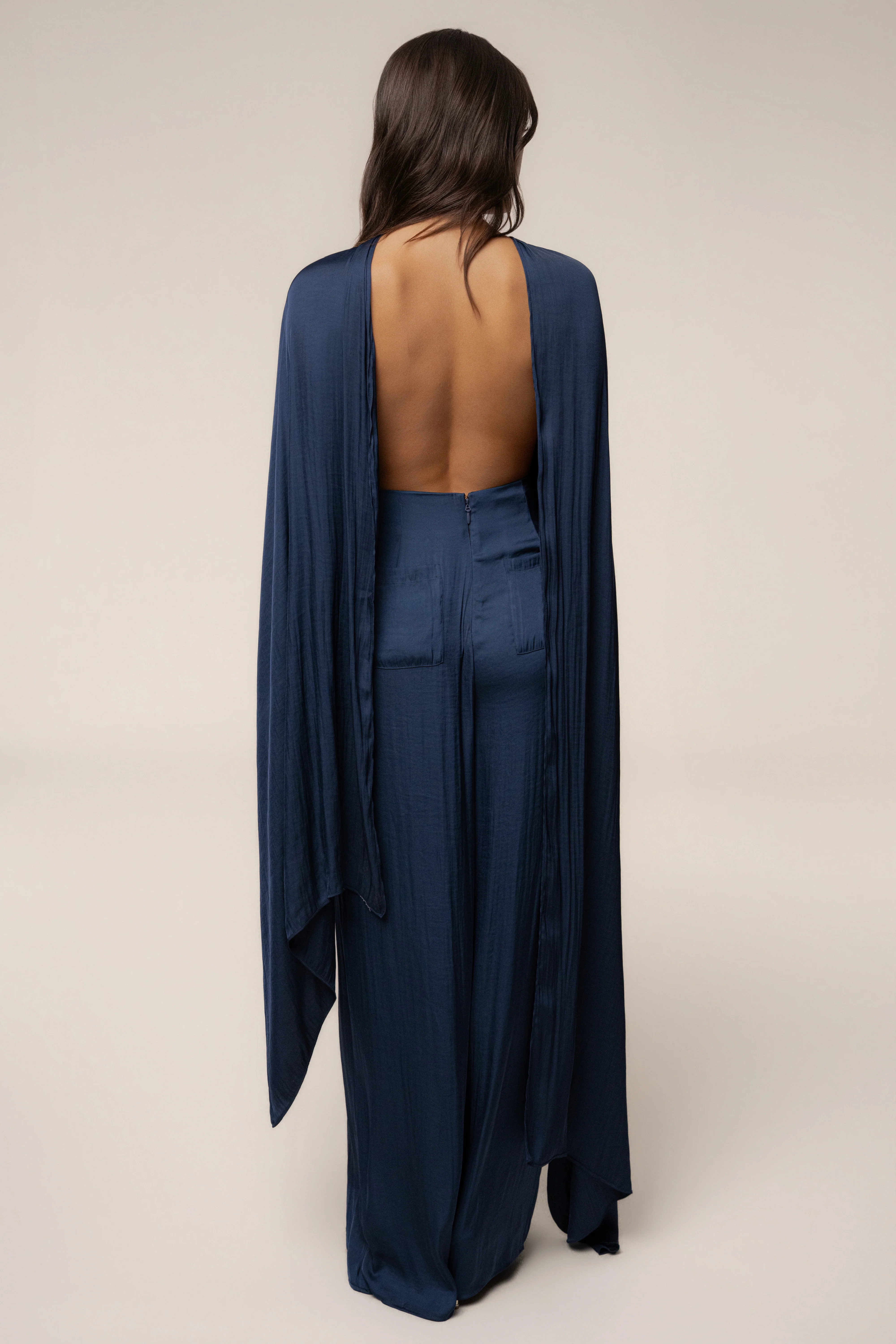 Blue Marina Multi-Wrap Scarf
