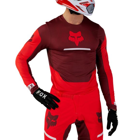 Fox FLEXAIR cross Jersey - OPTICAL 2024 - Red / WhiteRef: fx4097-c55725