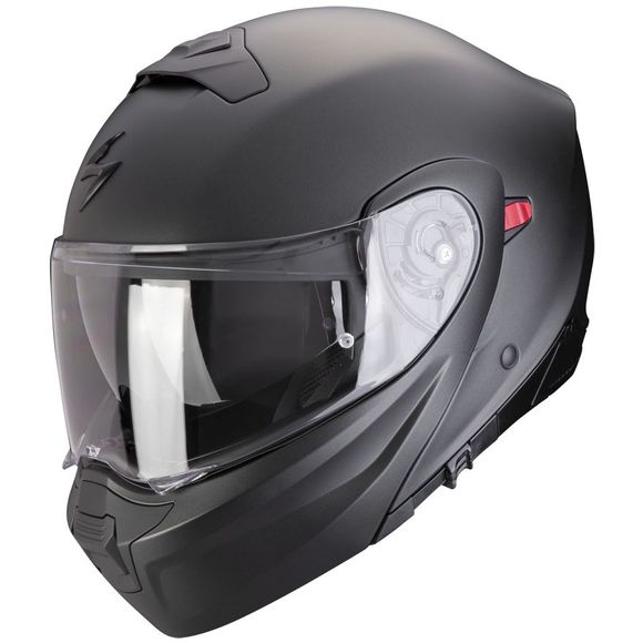 Casque modulable Scorpion Exo EXO-930 EVO - SOLID - NoirRef : SC0986