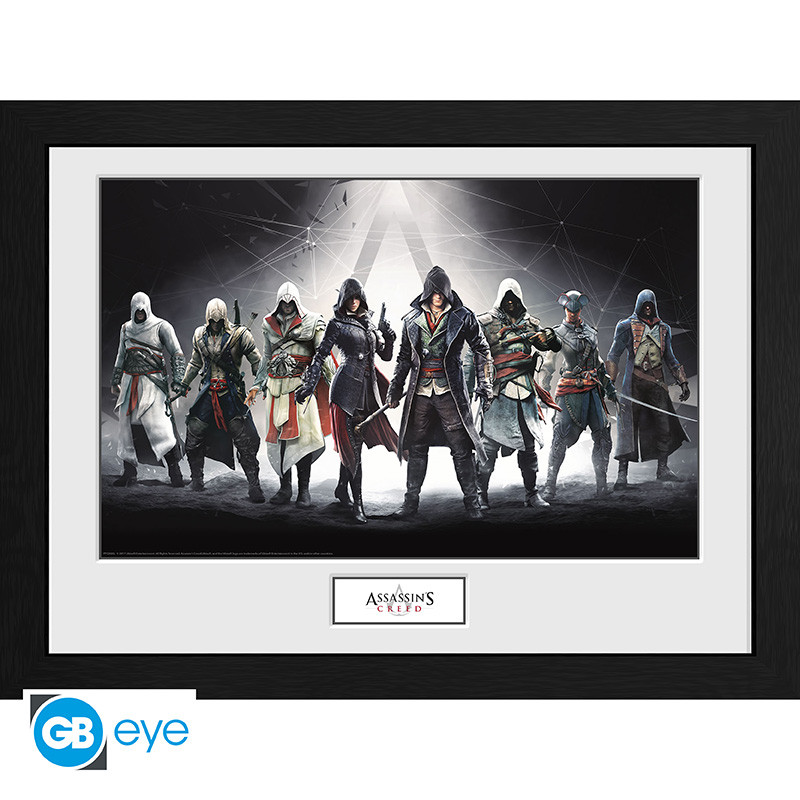 ASSASSIN'S CREED Framed print Characters