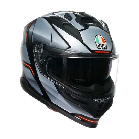 Casque intégral AGV K7 - JAEGER - Noir / GrisRef : AG1097