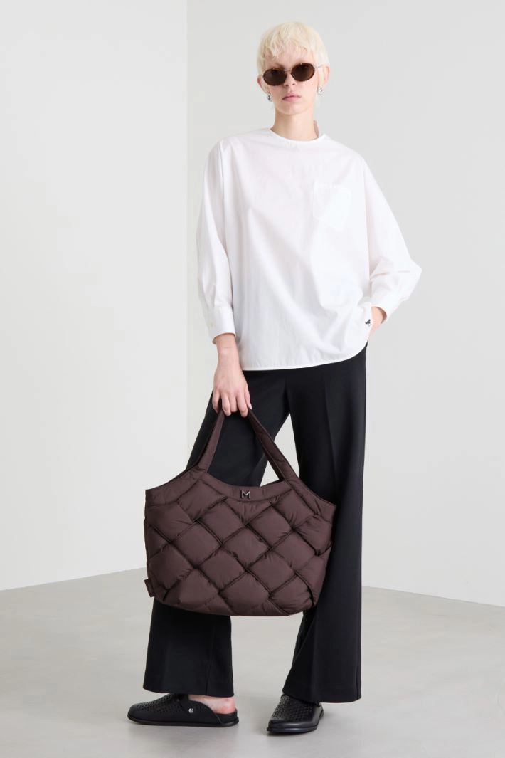 Kimono sleeve tunic - WHITE