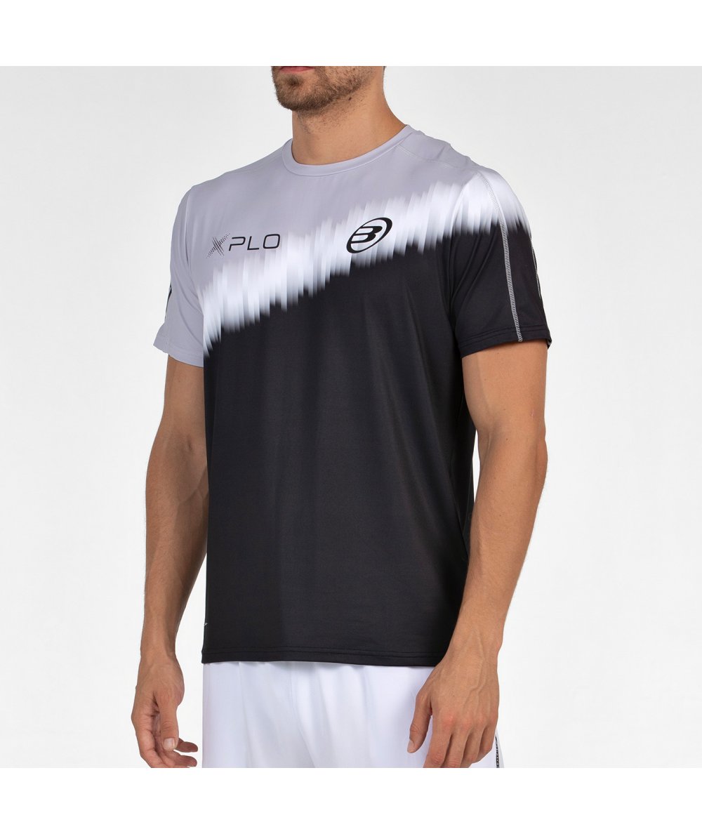 T-SHIRT BULLPADEL DI NENNO 25I BLACK