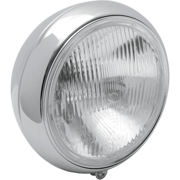 Drag Specialties Universal 18 cm Diameter Headlight Assembly - GrayRef: DRG0089
