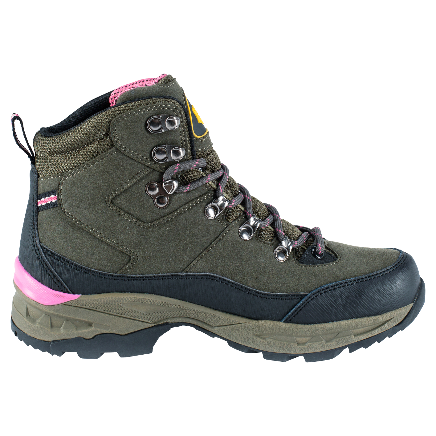 Almwalker Ventura Pro Outdoor Boots Women (Olive\/Black\/Pink)