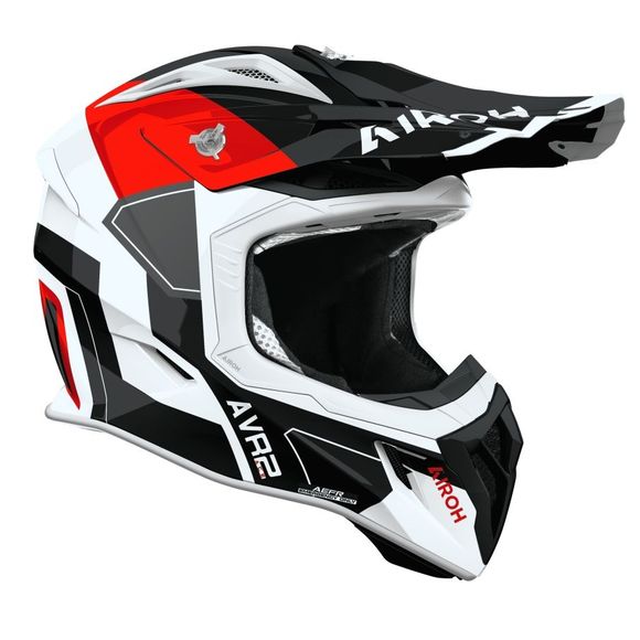 Casque cross Airoh AVIATOR ACE 2 - SHIELD 2026 - RougeRef : AR1532-C61502