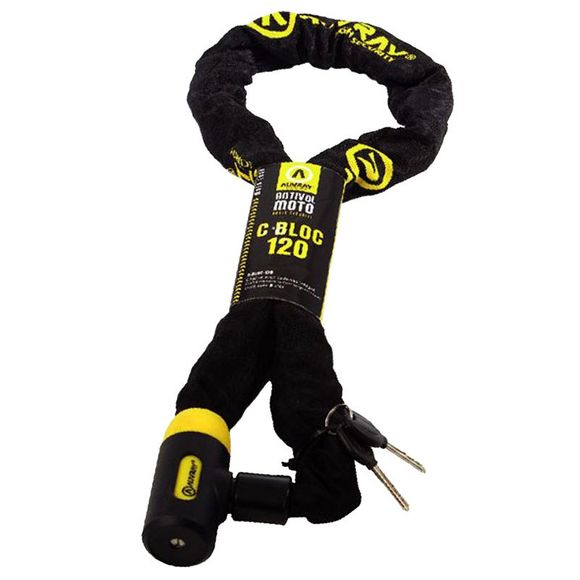 Antivol Auvray CHAINE C BLOCK 120CM AVEC CADENAS UniverselRef : AUV0019 / CBL120AUV10