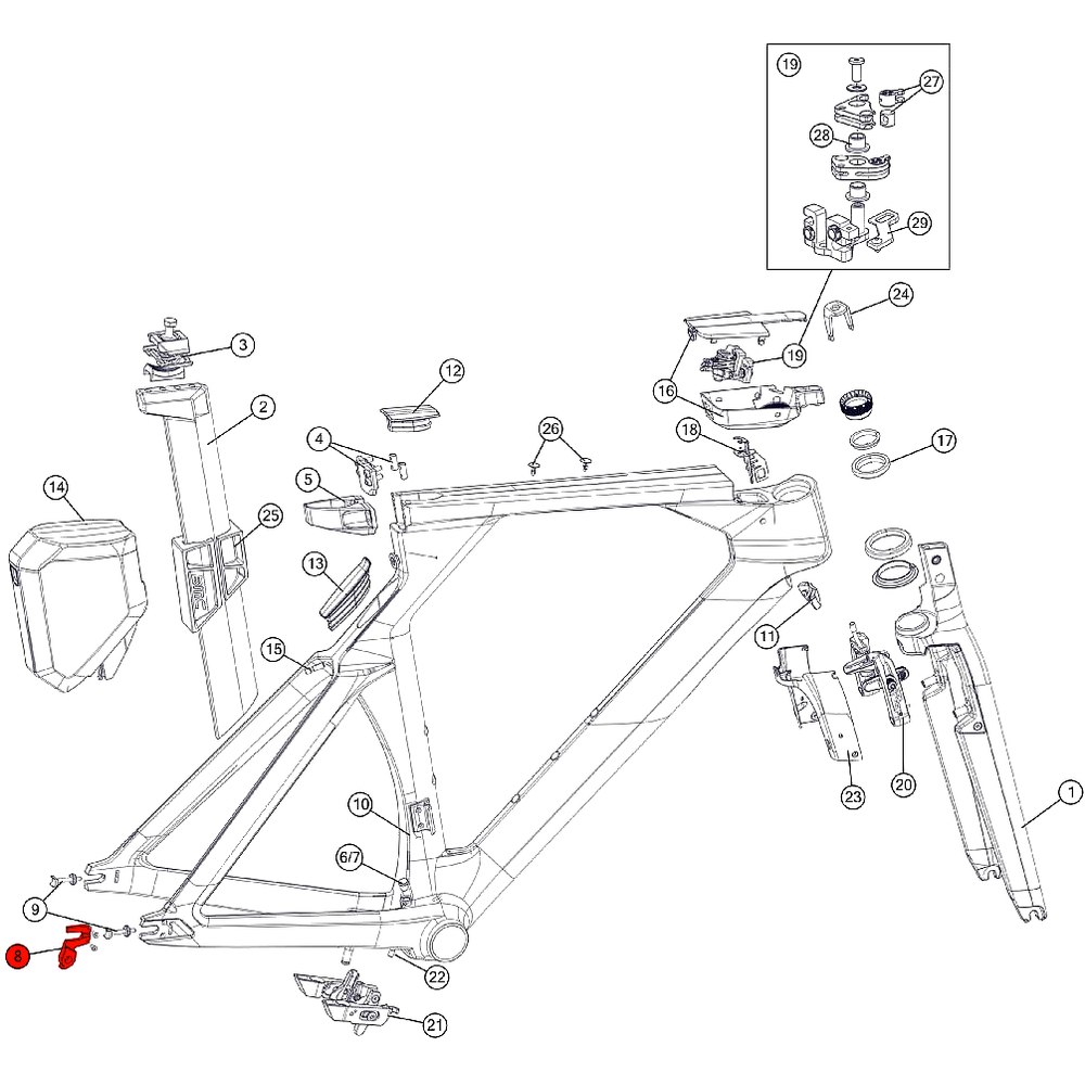 BMC Derailleur Hanger #36 - 210544