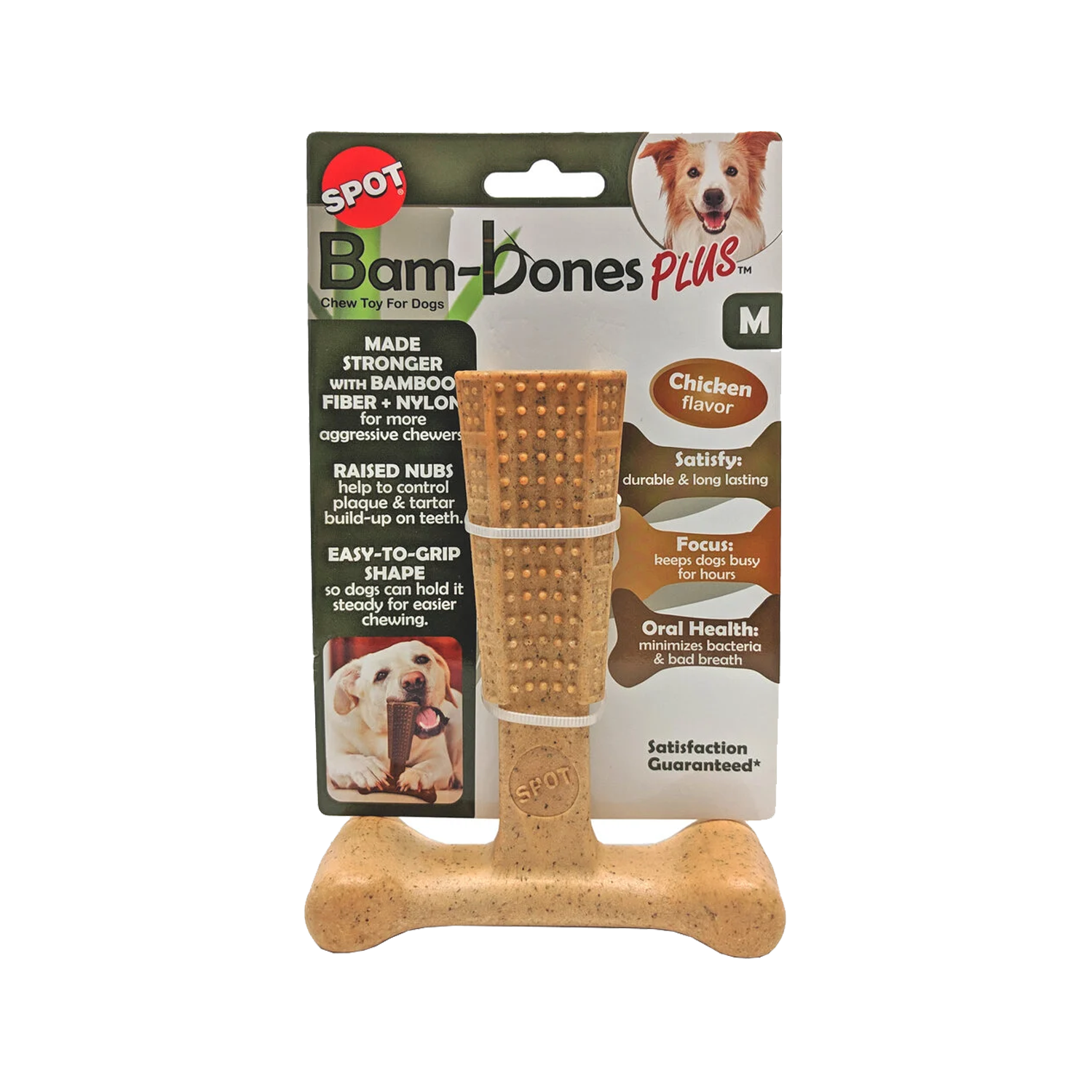 Spot Bam-Bones Plus Easy Grip - S - Chicken