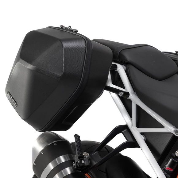 SW-MOTECH COMPLETE KIT URBAN ABS Black Case (2x16.5 liters) - BlackRef: bc.hta.04.881.30000/ / bc.hta.04.881.30000/b