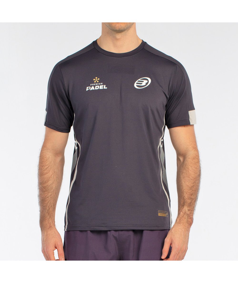 T-SHIRT BULLPADEL BORNI CHARCOAL