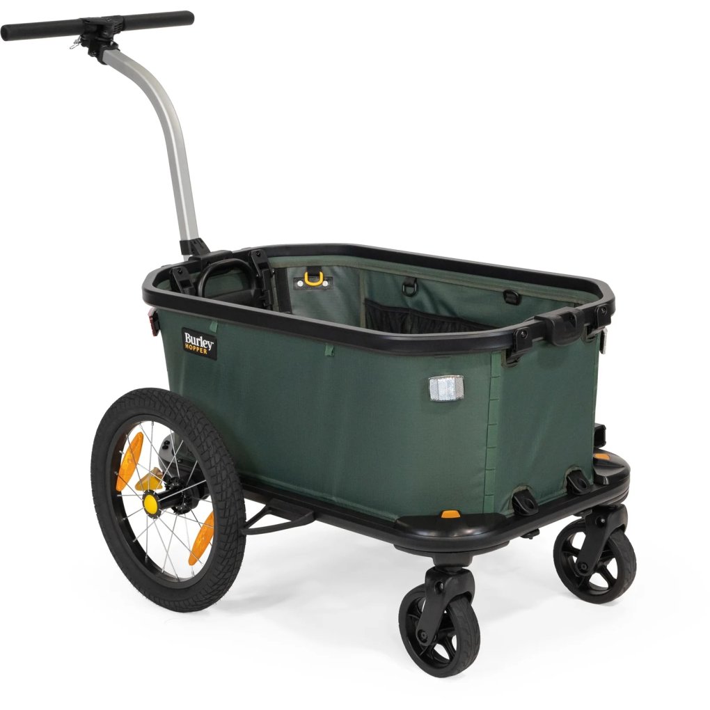 Burley Hopper Cargo Trailer - emerald green