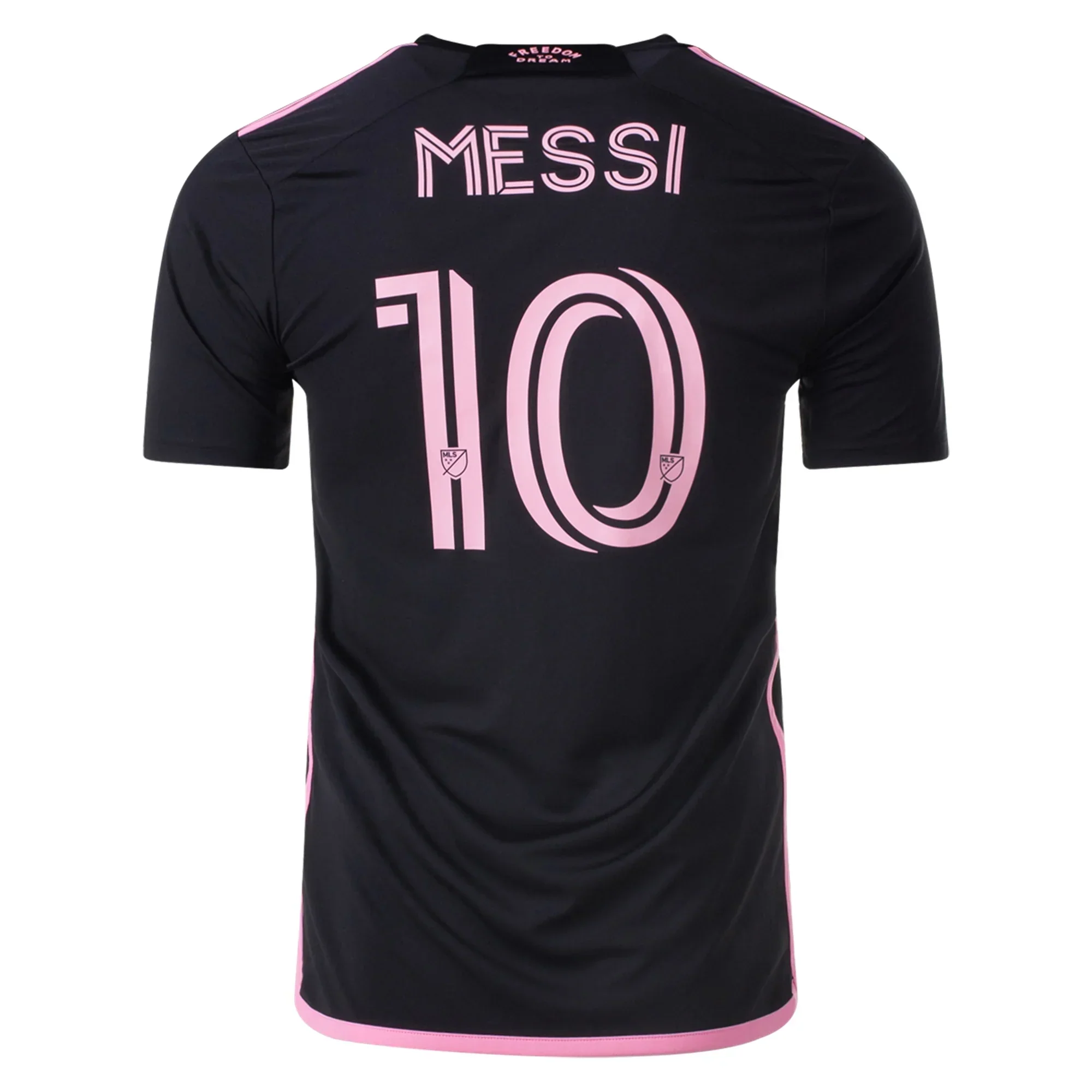 Inter Miami Lionel Messi Away Jersey w/ Royal Caribbean Sponsor* 23/24 (Black)