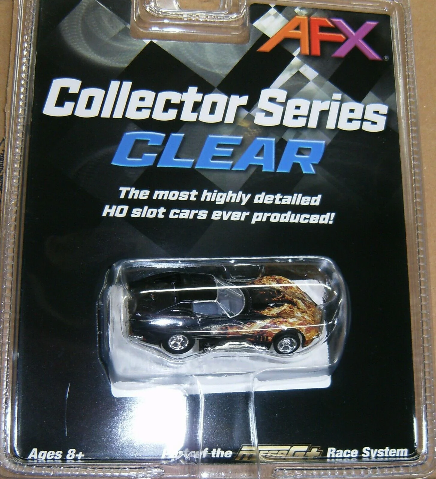 AFX22051 1968 Corvette L88 Black/Flame AFX 22051